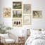 Cygne, pays, campagne, impressions florales, nature sauvage, minimalisme, rustique et confortable, impression sur papier, 7 pièces-92573502-92573501