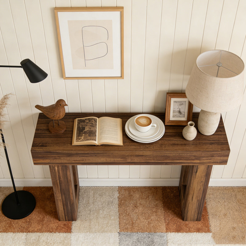 Console, Brun rustique