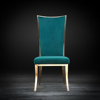 Massimo 19'' H Velvet Upholstered Side Chair
