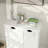 Two-Compartment Tilt-Out Laundry Sorter Cabinet