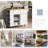 Kitchen Island with Power Outlet,Kitchen Storage Island with Drop Leaf and Rubber Wood-222548754