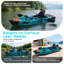 Kayak de pêche modulaire avec système d'entraînement des ailettes et PEHD durable