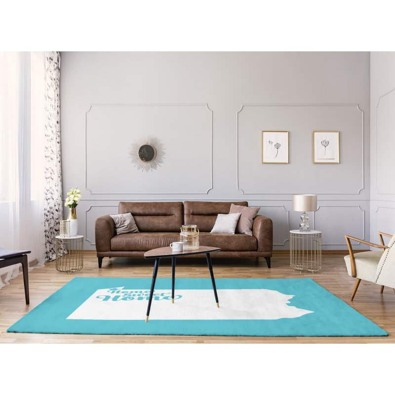 Tapis en poly-chenille erie à la maison, Rectangle 8 pi x 10 pi