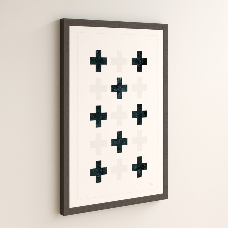 Positive Ions by Eyre Tarney - Single Picture Frame Print, 61 cm H x 41 cm W x 4 cm D