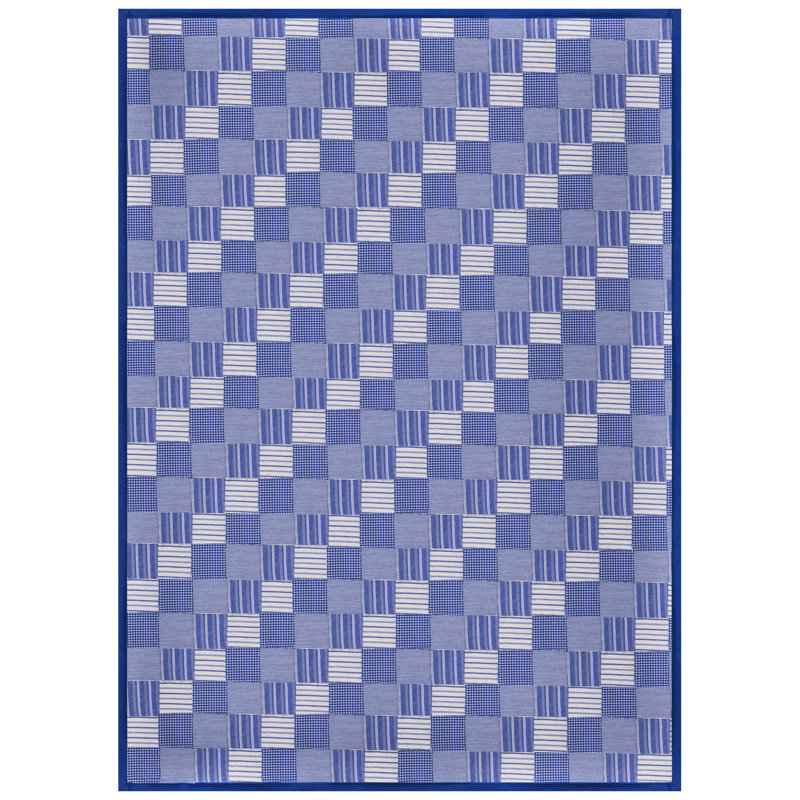 Traditional Cotton Patchwork Quilt, Queen
