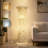 47" Adjustable Color Temperature Floor Lamp With White Fabric Shade, 2 Bulbs Included