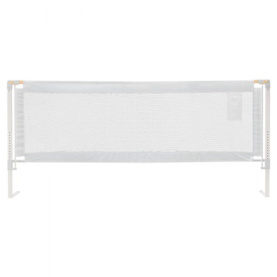 Barrière de lit pour tout-petit, barrière de lit pour enfant avec tuyau en fer renforcé et tissu Oxford, garde-corps latéral à hauteur réglable, barrière de sécurité portative pour lit très grand, 3 côtés, gris