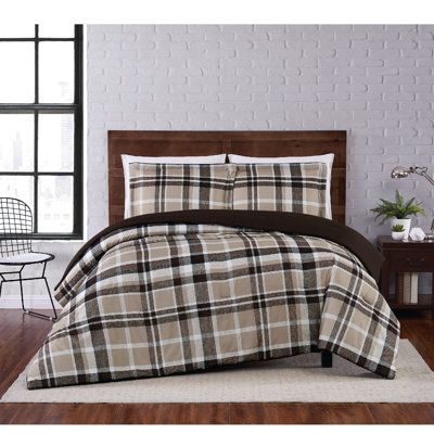 Truly Soft Paulette Plaid Duvet Cover...