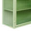 Armoire murale moderne à deux portes avec rangement à trois niveaux, buffet moderne et armoire d'appoint-104406181