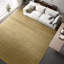Hand Knotted Wool Chevron Area Rug in Honey-1730810921