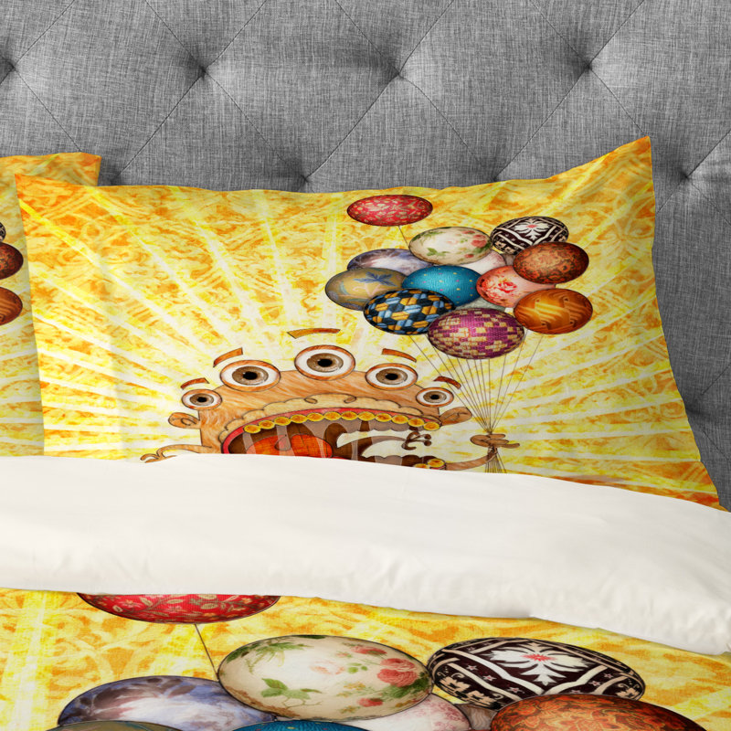 Jose Luis Guerrero Monster Pillowcase, Standard
