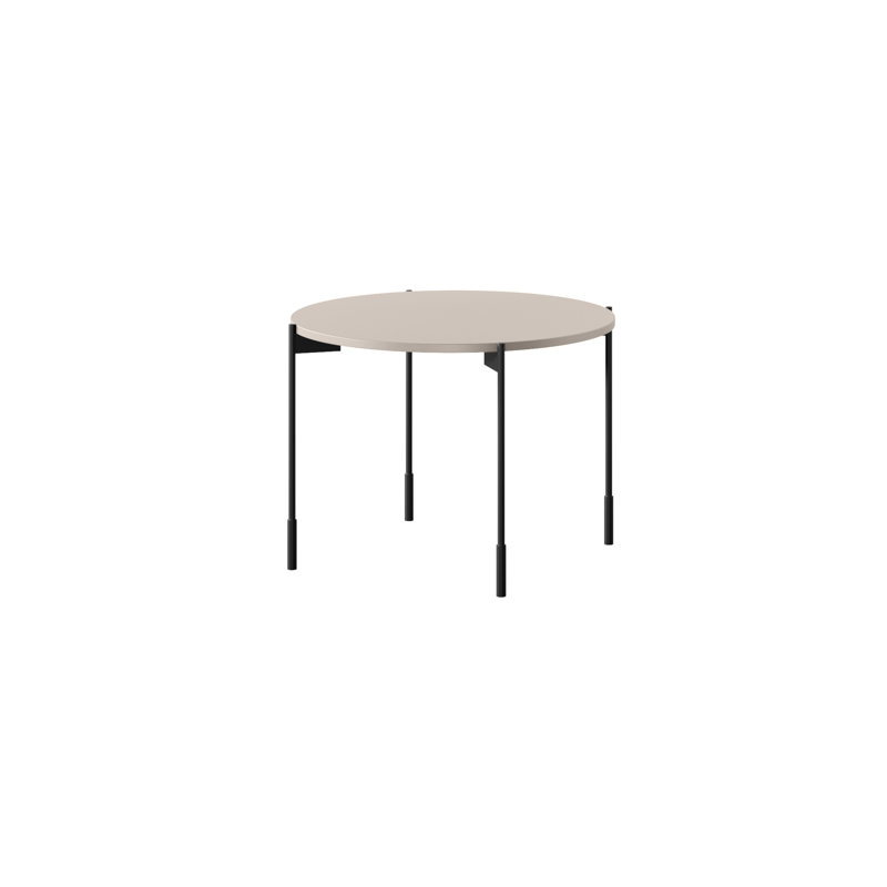 Four Leg Coffee Table, Cashmere, 45cm H x 64cm L x 64cm W