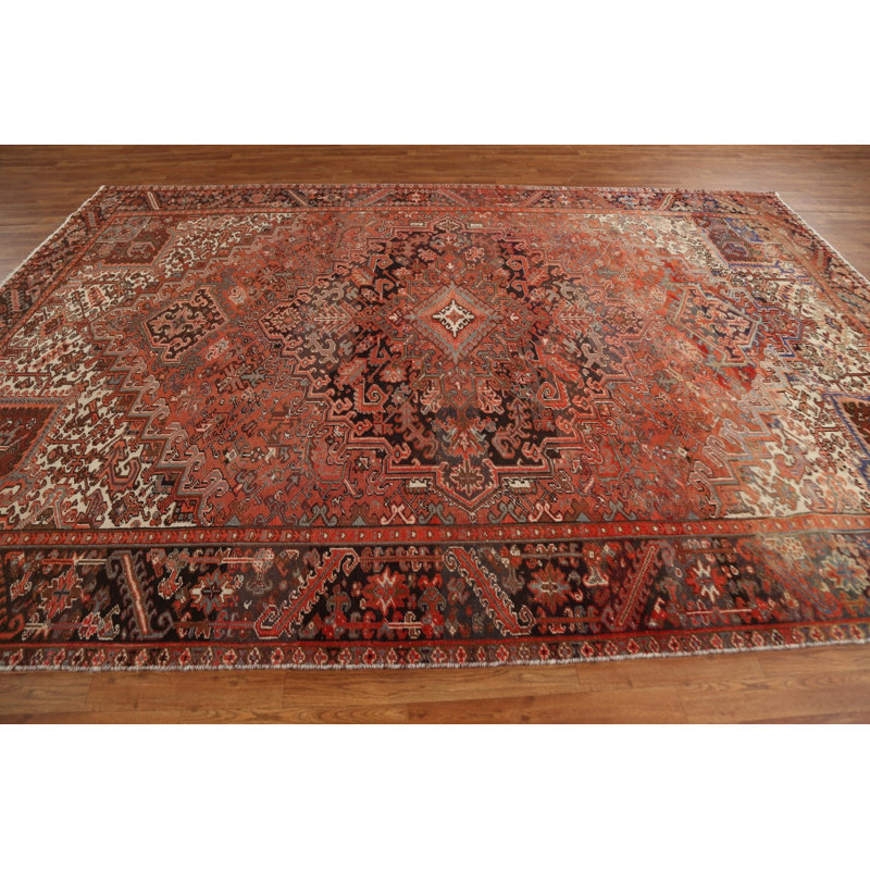 Geometric Wool   Area Rug 8x12