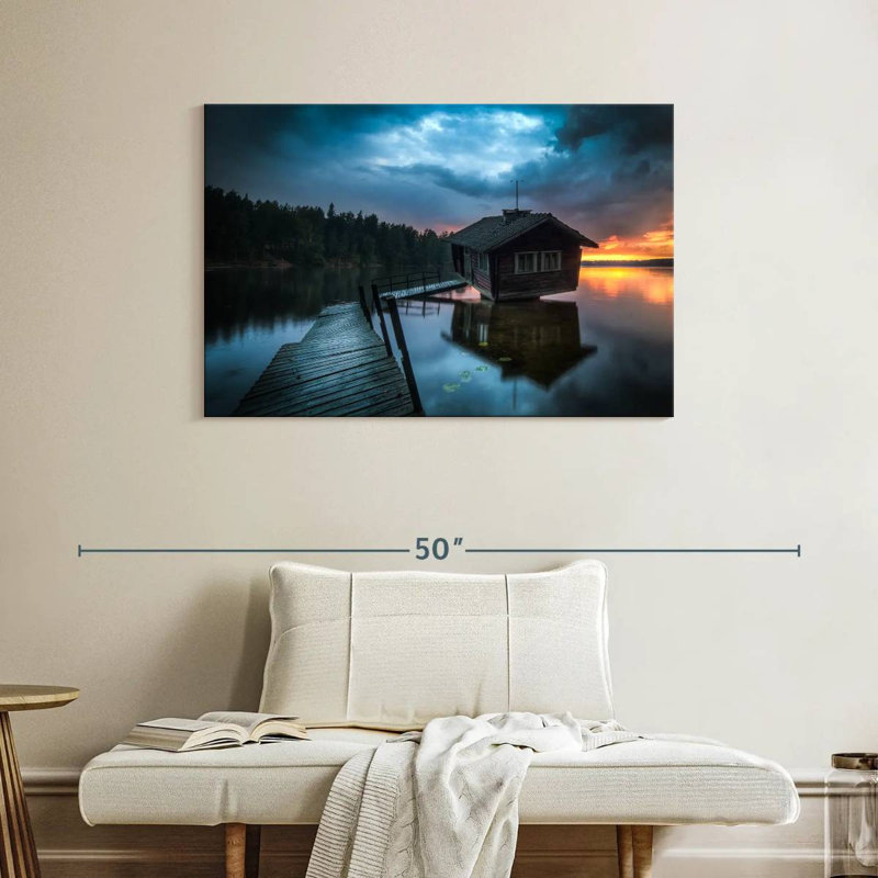Lilie Drunken Sauna In Finland, 26'' H x 39'' W