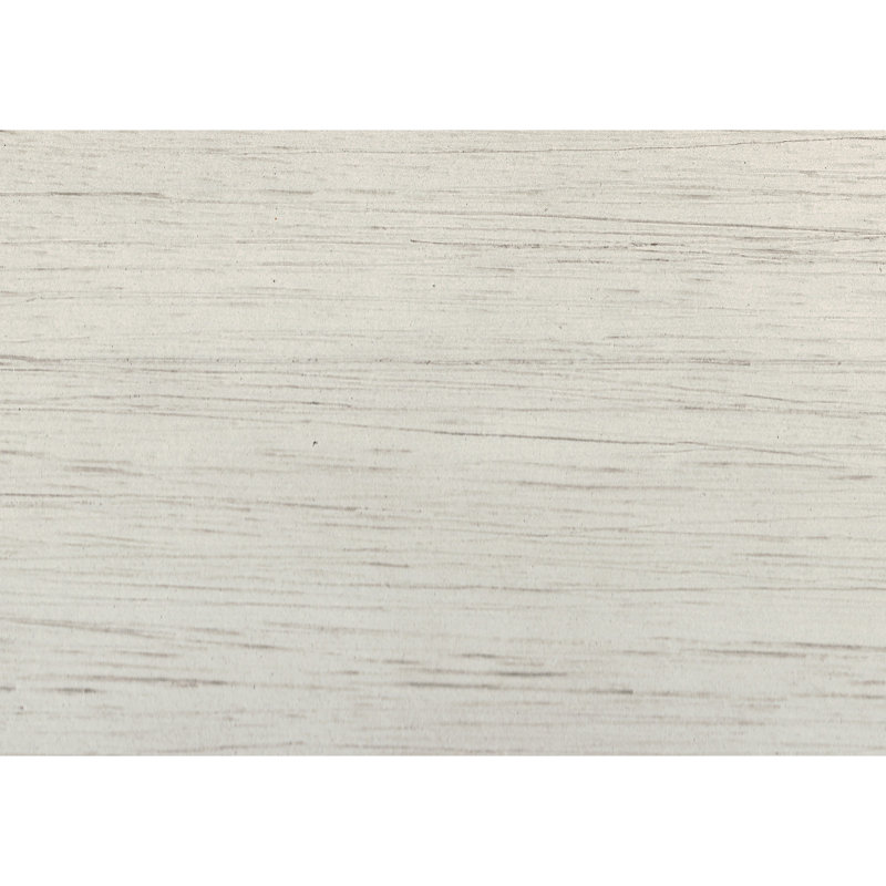 De 2 chaises de salle à manger décontractées, structure en bois gris antique, siège en tissu texturé, revêtement latéral de 40 po de hauteur et 2 pièces, 19,5 po x 19 po x 40 po