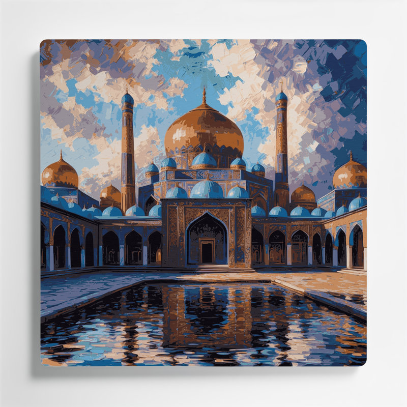 Art mural mauve en villes, Tashkent, Ouzbékistan, H 12 po x l 12 po