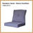 Outdoor 4'' Seat / Back Cushion-1356404083