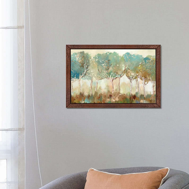 Golden Sunlight by Allison Pearce - Print on Canvas, 66.04 cm H x 45.72 cm W, Brown Framed