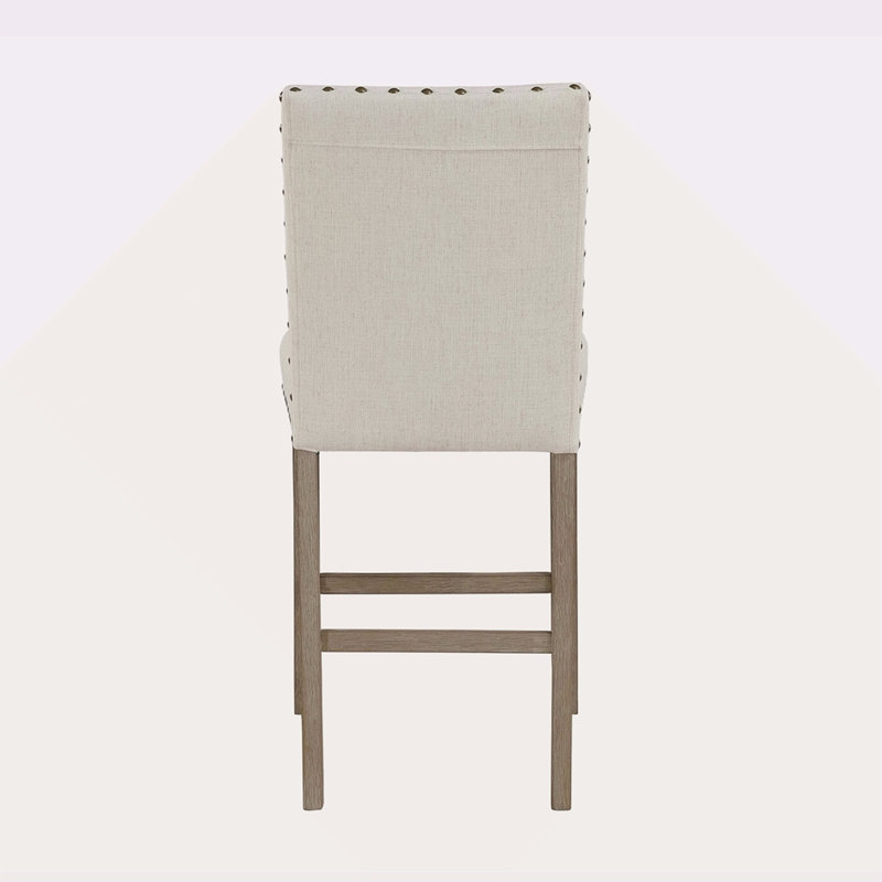 TABOURET BLANC (ENSEMBLE DE 2)