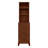 End Table with 3 Drawers, Corner Table with 2 Open Shelves, Tall Side Table for Bedroom and Corner, Walnut,Expect Arrival Date (2025/5/27)