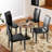 Anders Upholstered Dining Chair With Metal Legs-791629753-791629755