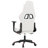 Massage Gaming Chair with Footrest Faux Leather-1062225468
