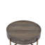 Table basse Weyton brun clair et champagne