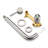 1 Handle Bathroom Bath Faucet-64624194