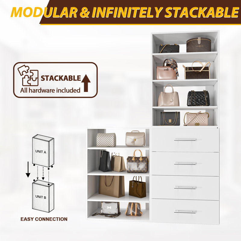 Tour modulaire l 25,5 po, 25,5 po de largeur