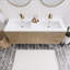 Ensemble de meuble-lavabo double 60 po Tenshi-1898126178