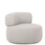 Ellis Outdoor Swivel Lounge Chair Light Gray