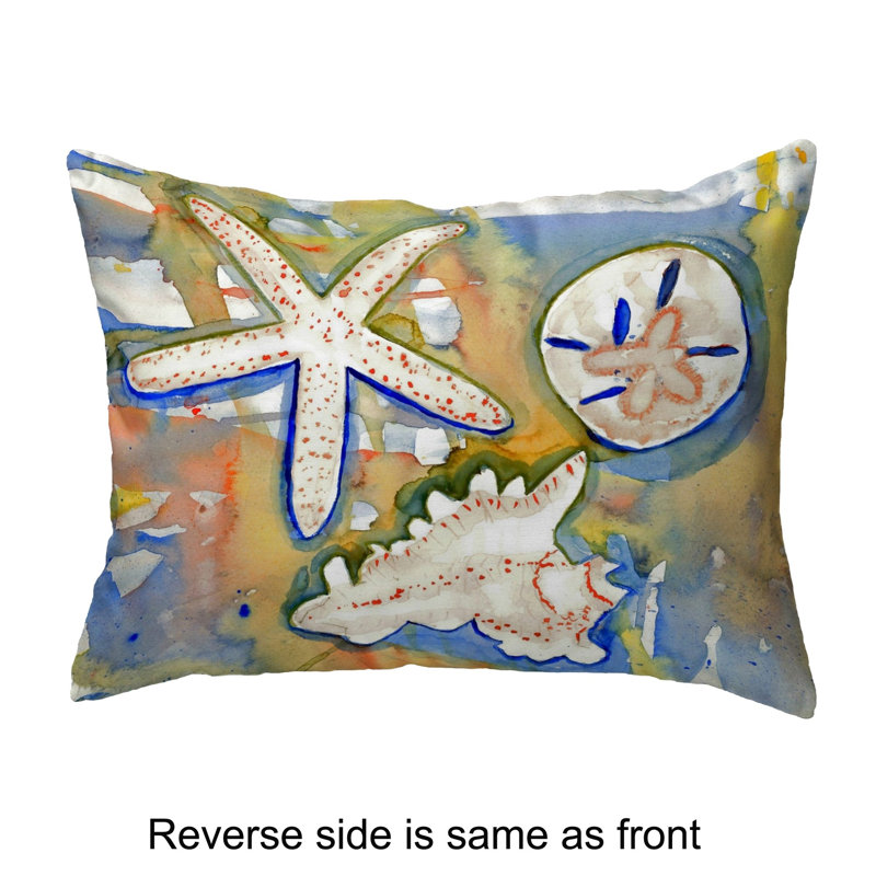  Coussin lombaire intérieur / extérieur Beach Treasures