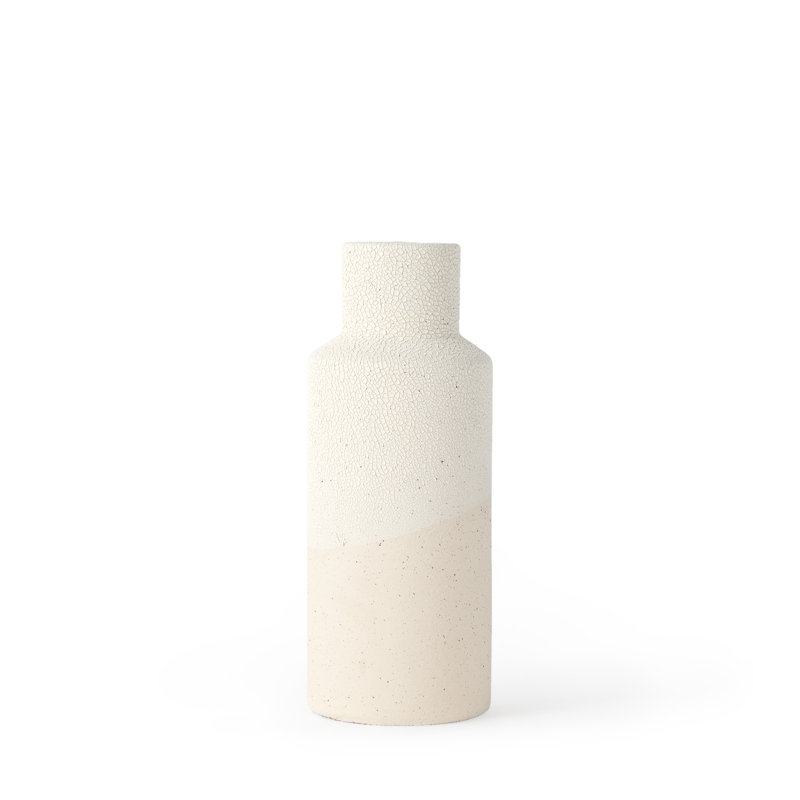 Vase de table en céramique Jennifer, H 11,02 po x l 4,53 po x P 4,53 po