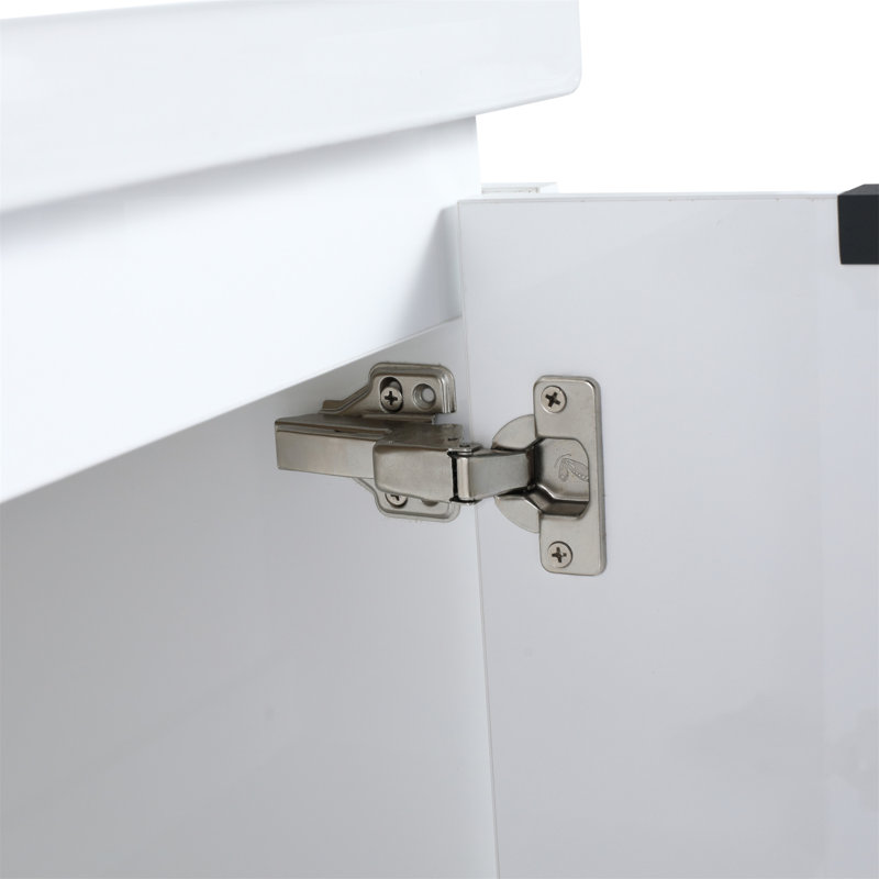 Base de meuble-lavabo double 59,6 po mural seulement