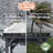 Backyard Discovery Rockport 8' x 6' Galvanized Steel Hardtop BBQ Grill Gazebo with Bar Tops and PowerPort