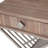 Hudson Ferry Solid Wood Top End Table with Storage