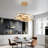 Alliber 1-Light Modern Square/Rectangle LED Chandelier with Aluminum Frame-1969294578-1902609489