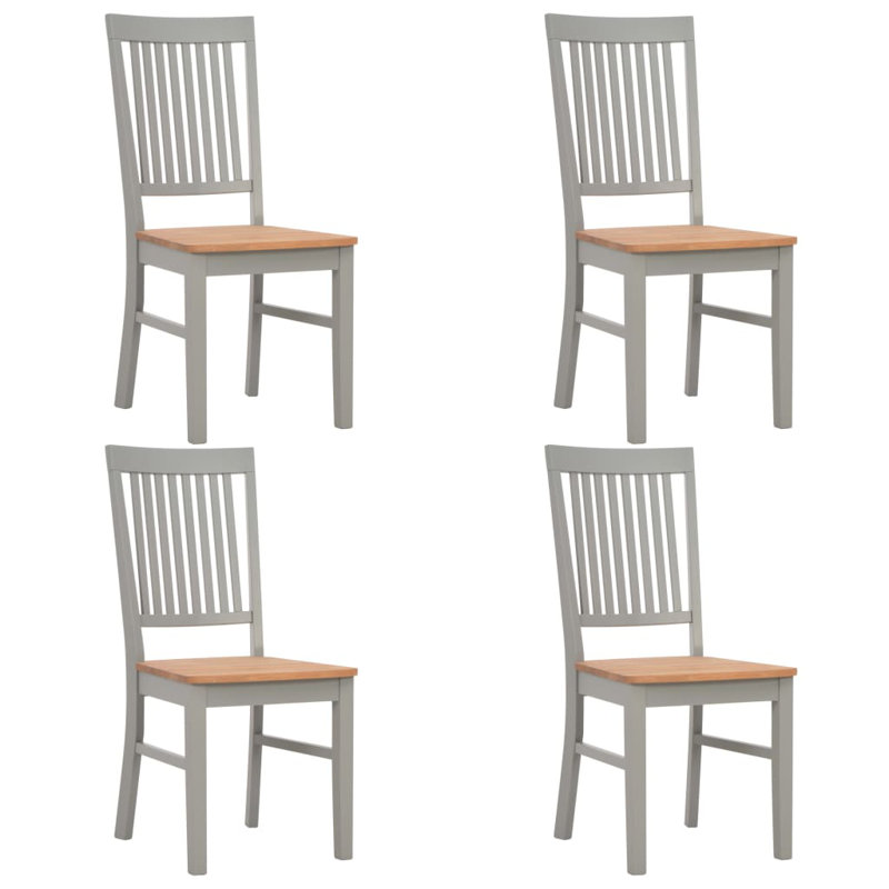 Manneville 44cm H Side Chair, Grey/Brown