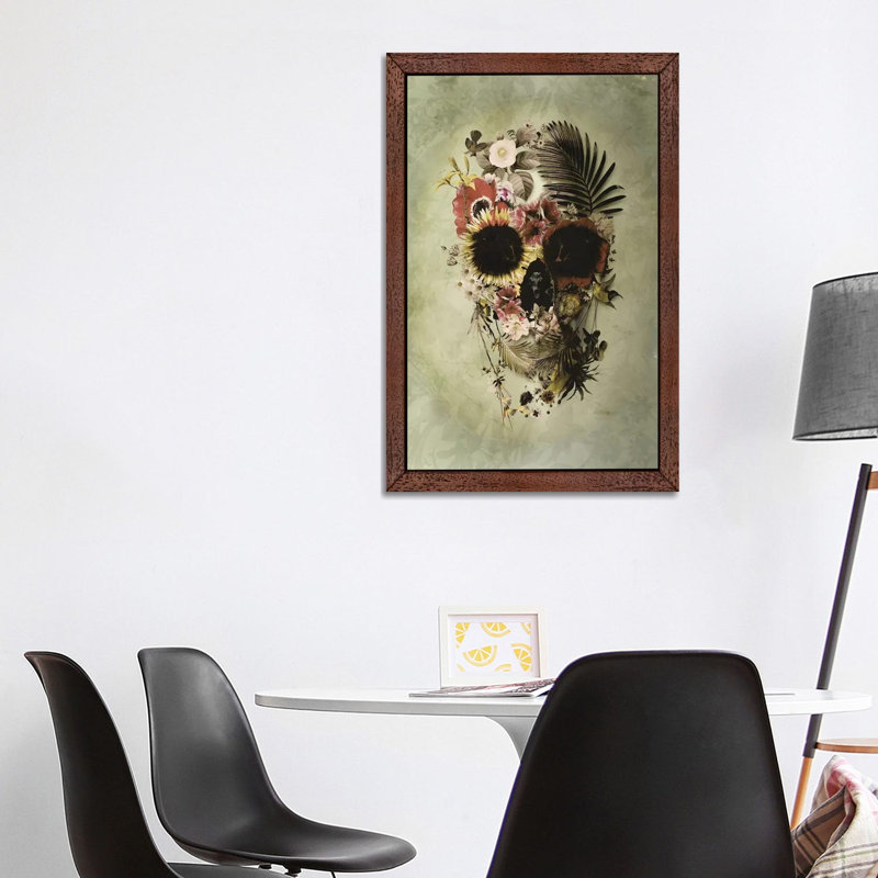Print on Canvas, 101.6 cm H x 66.04 cm W, Brown Framed