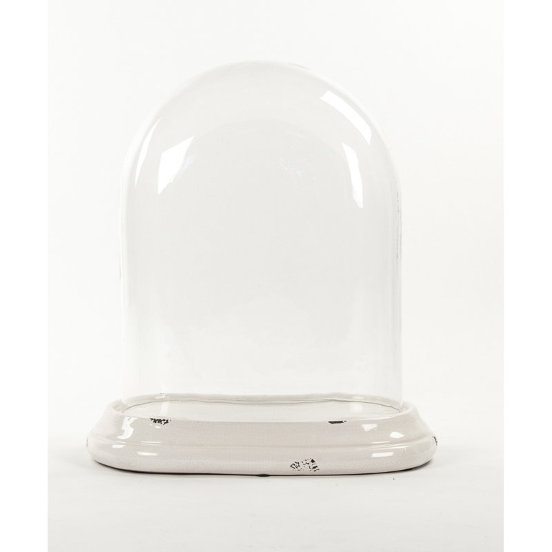 Cloche Or Water Globe, 22.5" H x 19.5" W x 11.75" D
