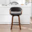 Tabouret de comptoir pivotant en similicuir Providence-128799124