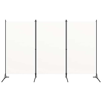 Cloison de séparation d'intimité en tissu 3 panneaux 102,4 x 70,9 po