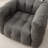 Avdul 38" Wide Tufted Swivel Chair with Square Arm-94286647
