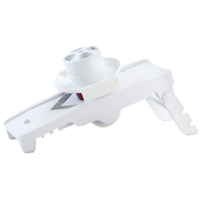 'V' Shaped Super Slicer with Five Blades and Storage Box