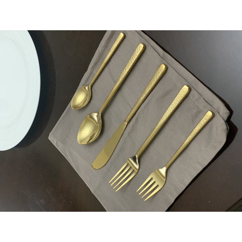 Everly Quinn Stainless Steel Flatware Set - Service for 4
