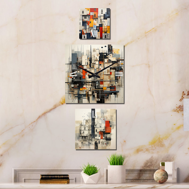 Summerlee Metal Wall Clock
