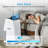 14000 BTU Air Conditioner, with Remote, Pipe Cools, Window kit to 750 Sq. Ft with Follow Function