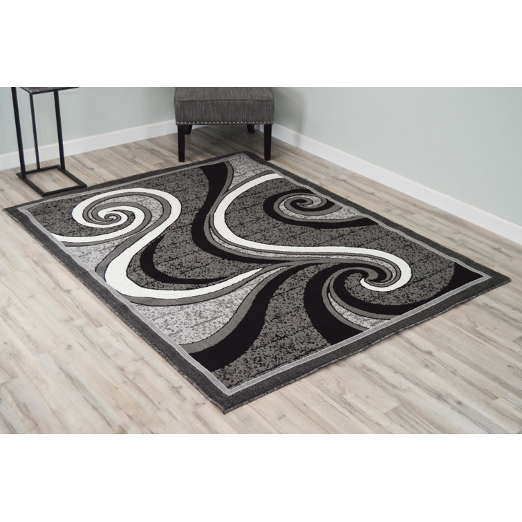 Tapis gris Nidia
