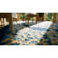 Tapis bleu antique en laine noué à la main Pékin