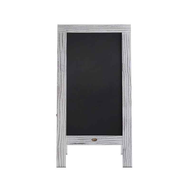 White Pine Freestanding Magnetic Chalkboard Sign 40" x 20"